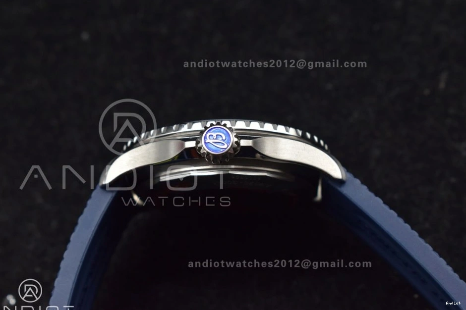 Dial SS Strap Edition SuperOcean Automatic BLSF Blue on Blue 42 A2824 Rubber Best 1:1 0420